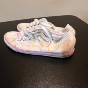 Coach size 11 Dee multicolored sneakers